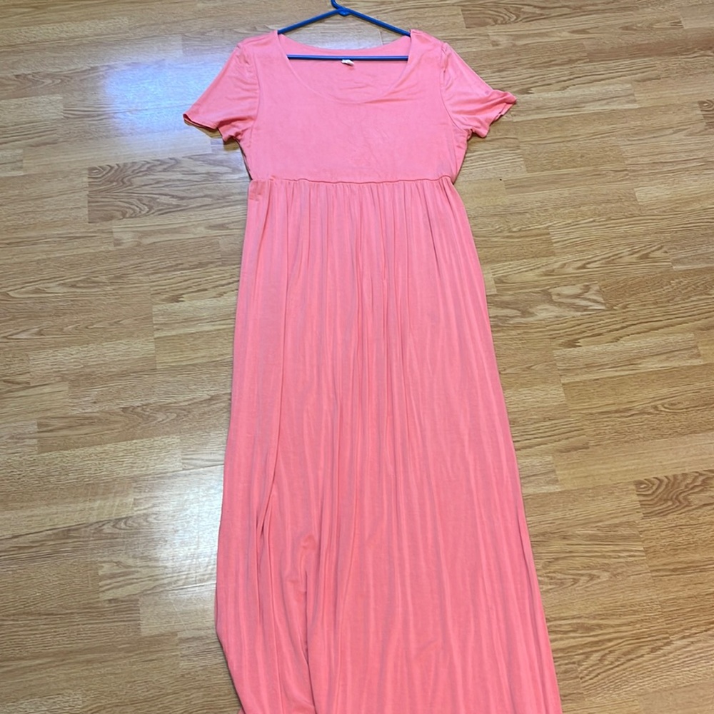 Pinkblush Coral Maxi Dress